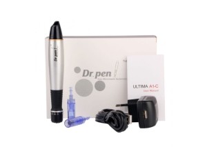 Dermapen A1-C Przewodowy Mezoterapia Mikroigłowa + 2 kartridże
