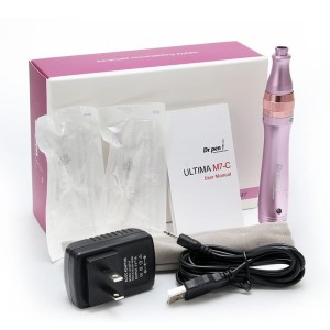 Dermapen M7-C Przewodowy Mezoterapia Mikroigłowa + 2 kartridże 