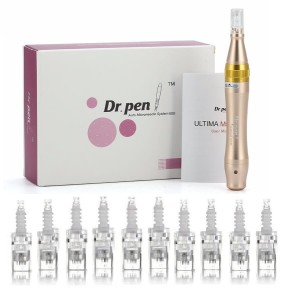 Dermapen M5-C Przewodowy Mezoterapia Mikroigłowa + 10 kartridży