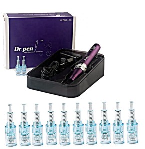 Dermapen X5-C Przewodowy Mezoterapia Mikroigłowa + 10 kartridży