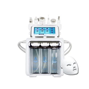 Oczyszczanie wodorowe 7w1 + Maska Led Infuzja Tlenowa