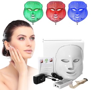 Maska Led Profesjonalna 3w1 Terapia Fotonowa 