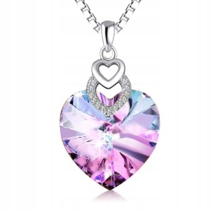 Naszyjnik Srebro 925 do Swarovski cyrkonie